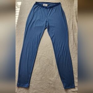 Patagonia Capilene Lightweight Baselayer Pants Blue 100% Polyester